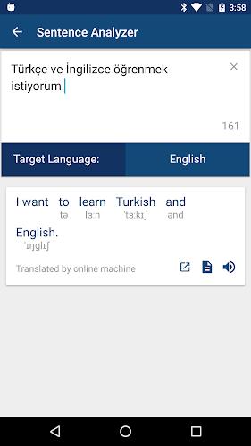 Turkish English Dictionary İng スクリーンショット 2