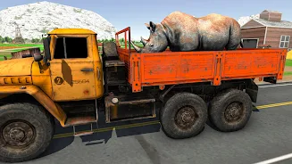 Animal Transport Truck Game स्क्रीनशॉट 0