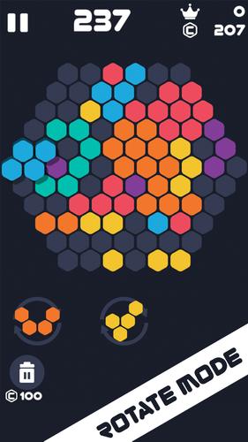 Hexa Brick: Hexagon Block 1010 Screenshot 0