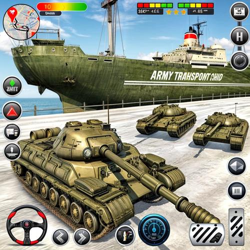 Army Transport Tank Ship Games應用截圖第2張