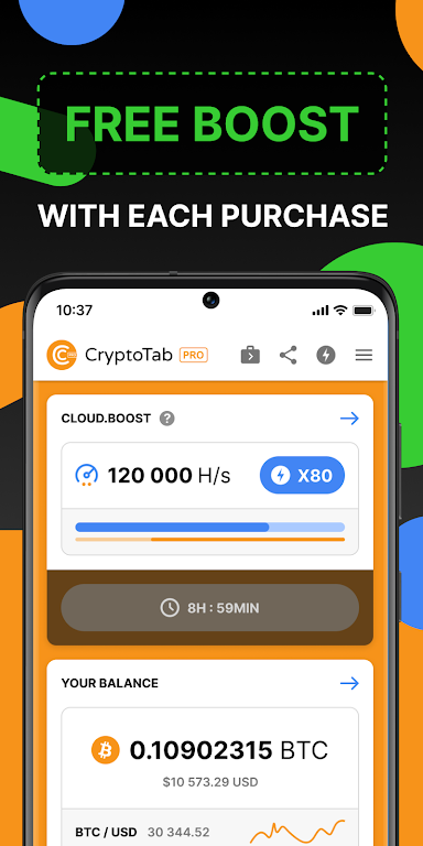 CryptoTab Browser Pro Mod Screenshot 0