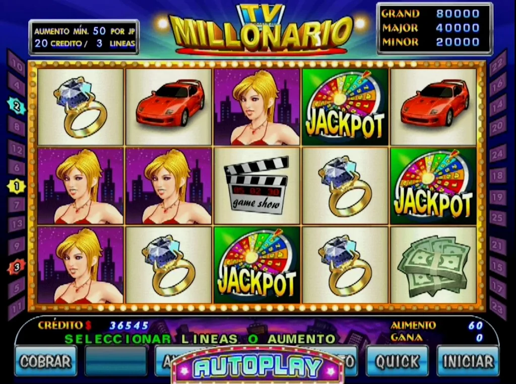 Schermata TV Millionario 0