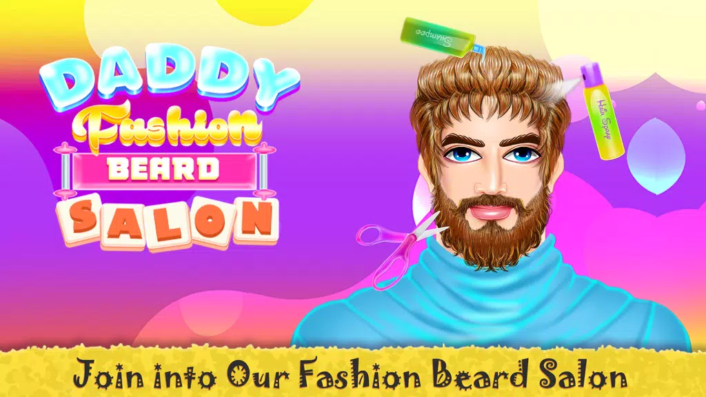 Daddy Fashion Beard Salon Capture d'écran 2