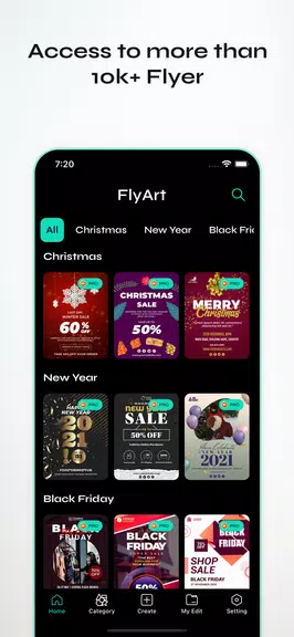 FlyArt - Flyer Creator ภาพหน้าจอ 2