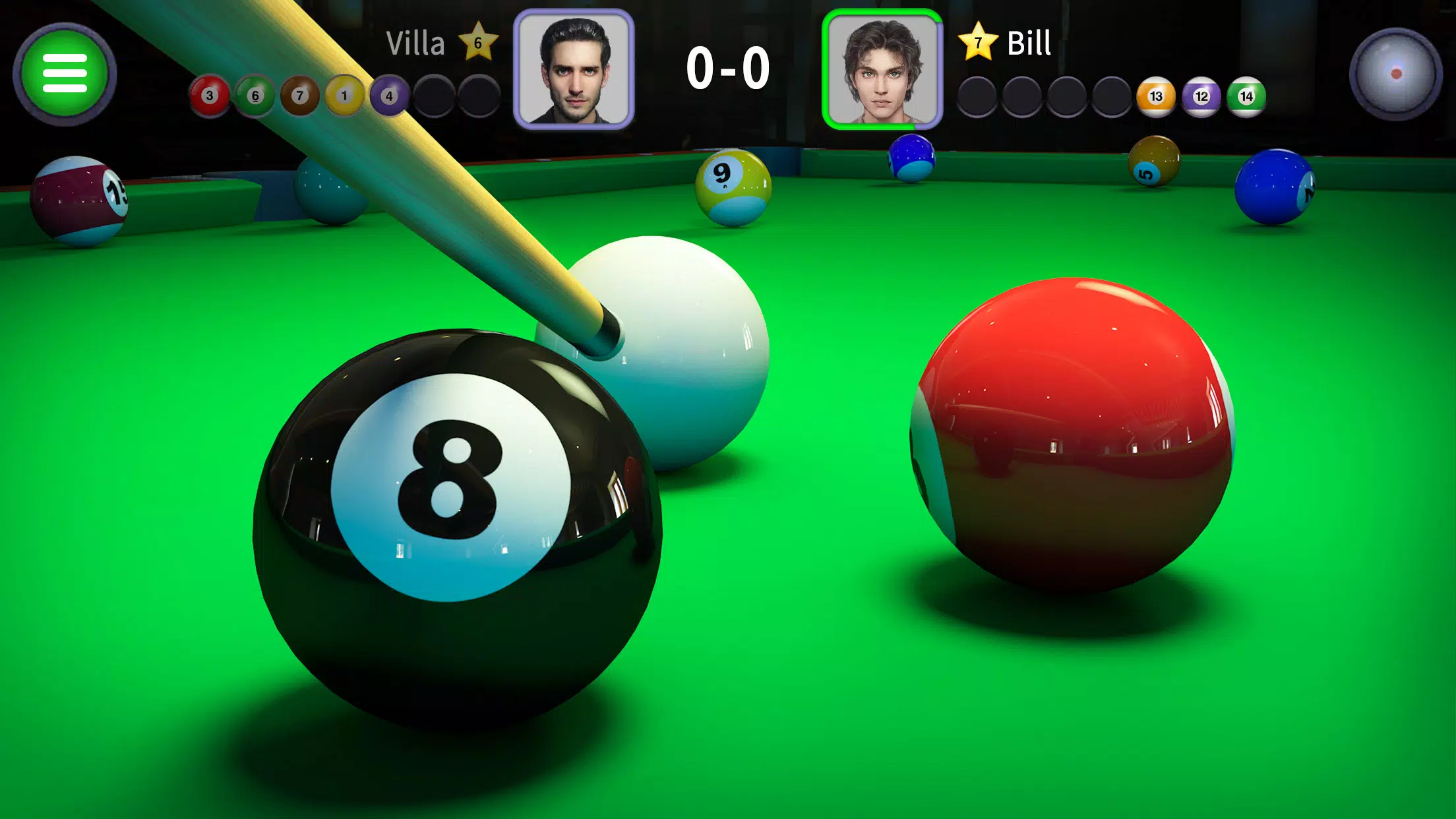 Billiards Schermafbeelding 1