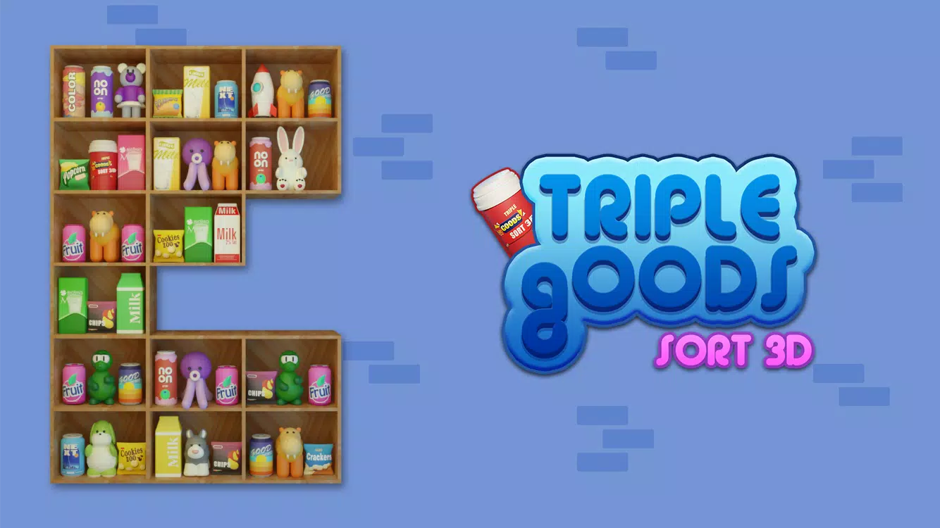 Triple Goods Sort 3D Capture d'écran 1