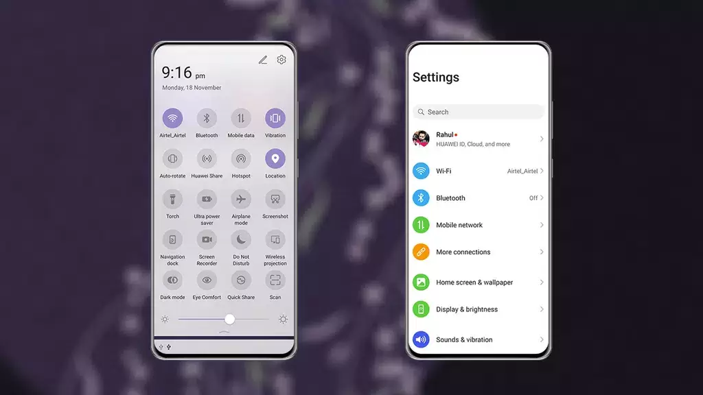 Schermata PixPurple EMUI MagicOS Theme 3