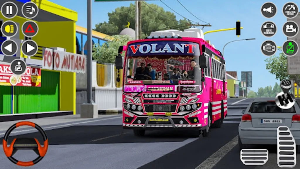 Real Passenger Bus Driving Sim Captura de tela 2