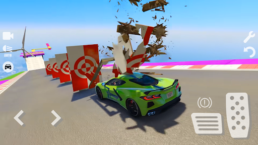 Spider Superhero Car Stunts: Car Driving Simulator Screenshot 1