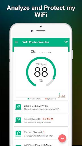 WiFi Router Warden - Analyzer Tangkapan skrin 0