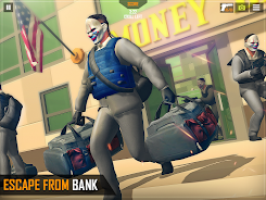 Real Gangster Bank Robber Game ภาพหน้าจอ 3