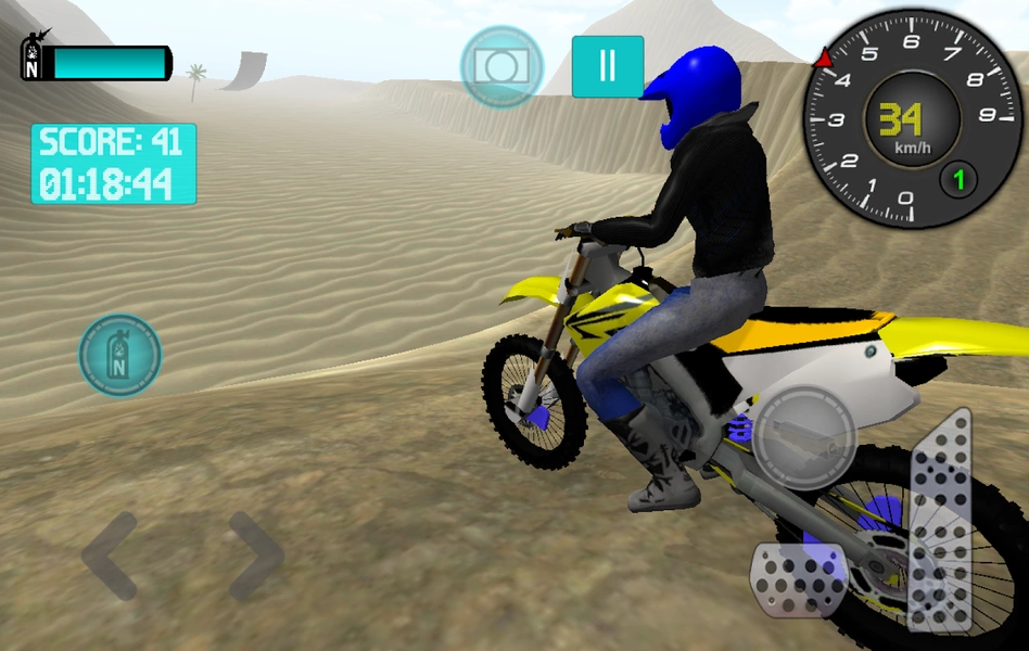 Bike Offroad Simulator स्क्रीनशॉट 2