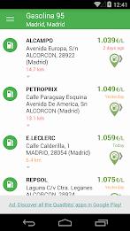 Gasoline and Diesel Spain Screenshot 0