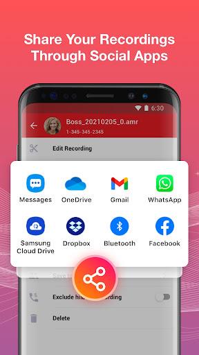 Call Recorder - Auto Recording ဖန်သားပြင်ဓာတ်ပုံ 2