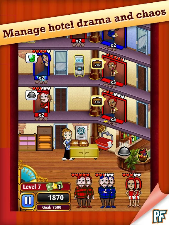 Hotel Dash スクリーンショット 1