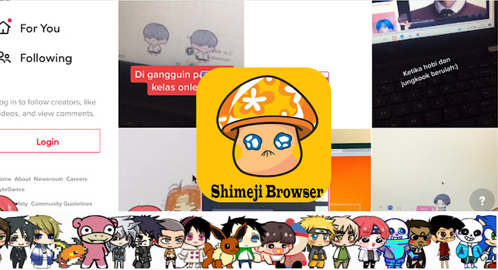 Shimeji Browser Extension Captura de pantalla 1