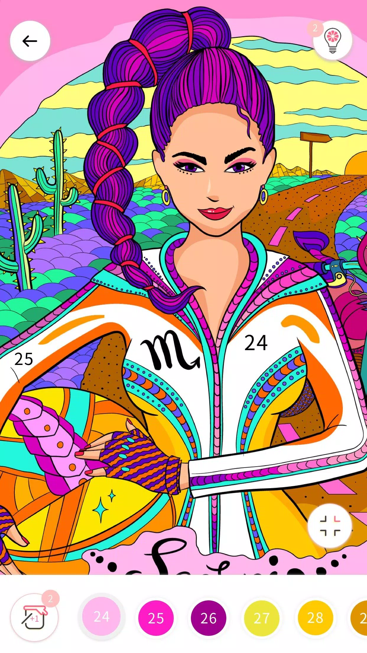 Fun Color by Number Book Tangkapan skrin 3
