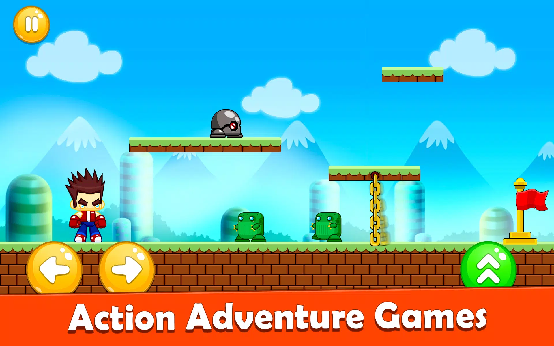 Brave Hero Adventures Game Capture d'écran 1