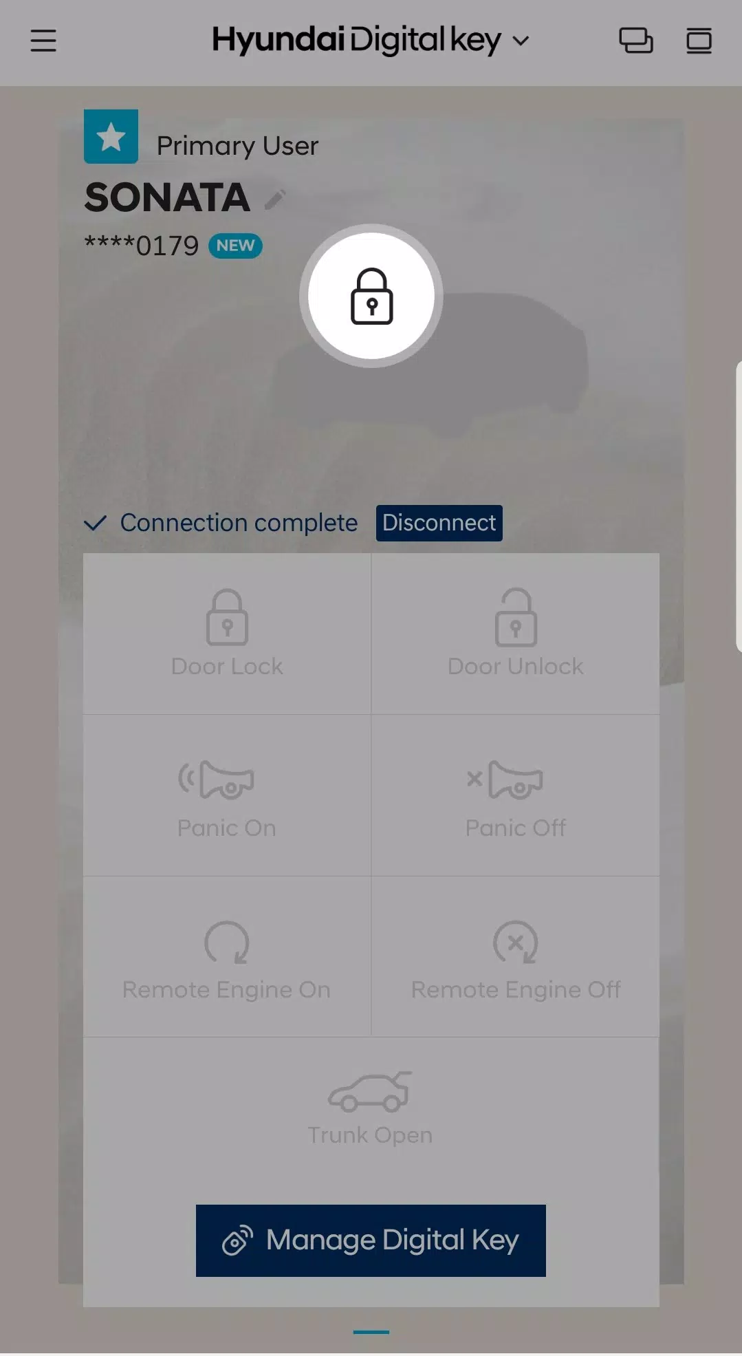 Hyundai Digital Key स्क्रीनशॉट 0