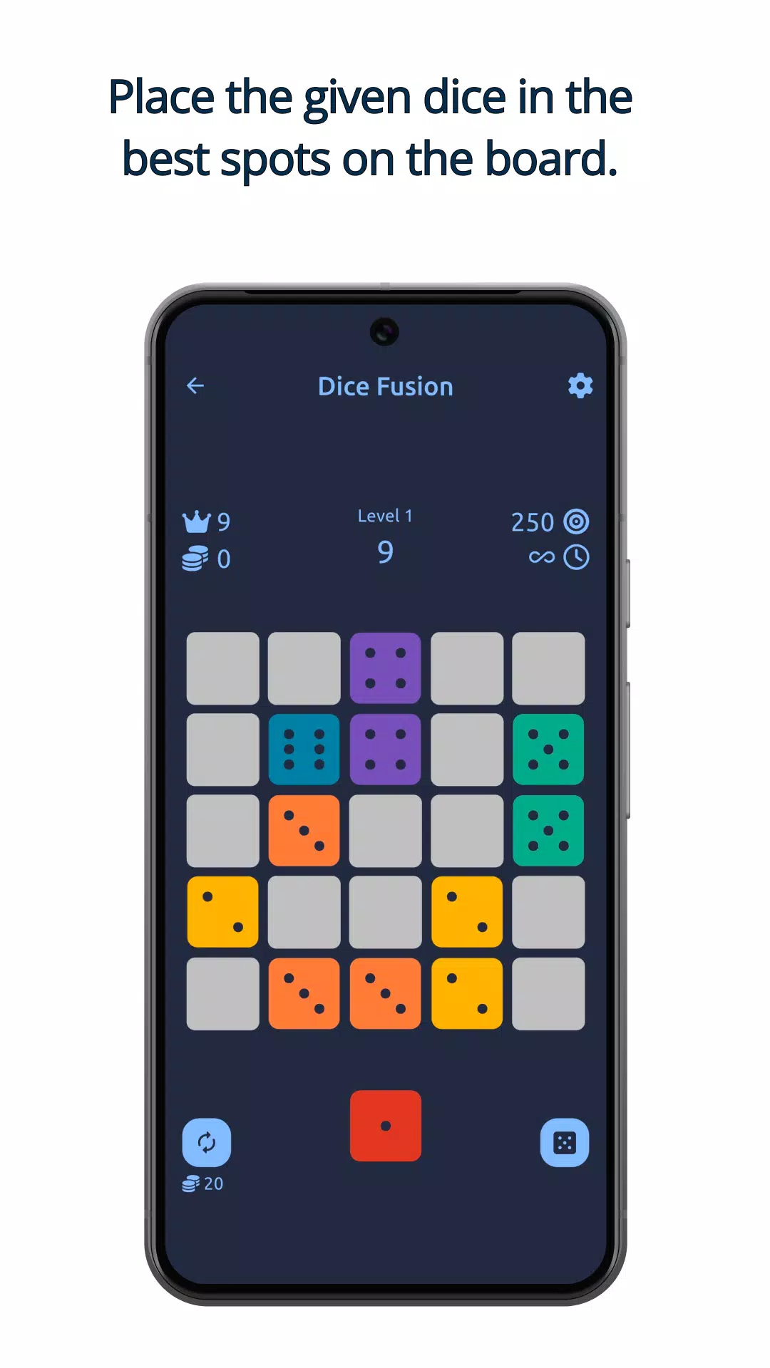 Dice Fusion ภาพหน้าจอ 0