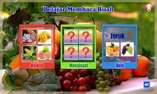 Belajar Membaca Buah Captura de pantalla 0