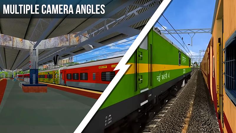 Ind Express Train Simulator Schermafbeelding 0