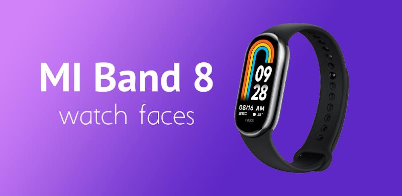 Xiaomi Mi Band 8 Watch Faces स्क्रीनशॉट 0