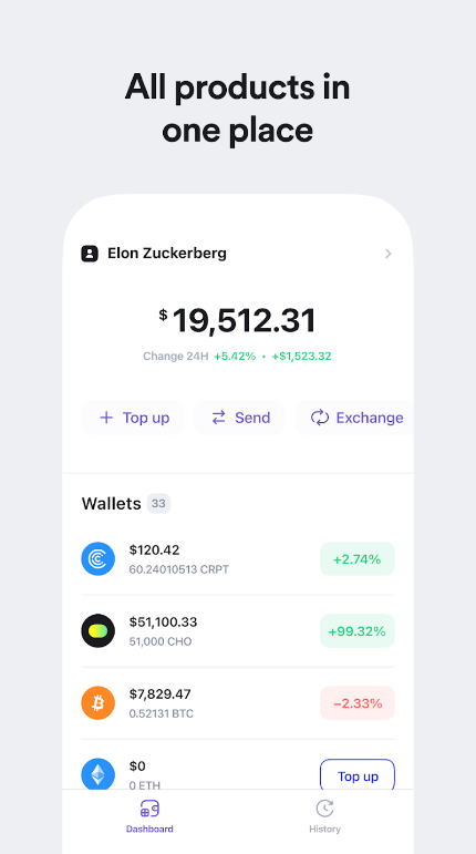 SPACE iZ Wallet ภาพหน้าจอ 3