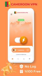Cameroon VPN - Private Proxy Screenshot 0