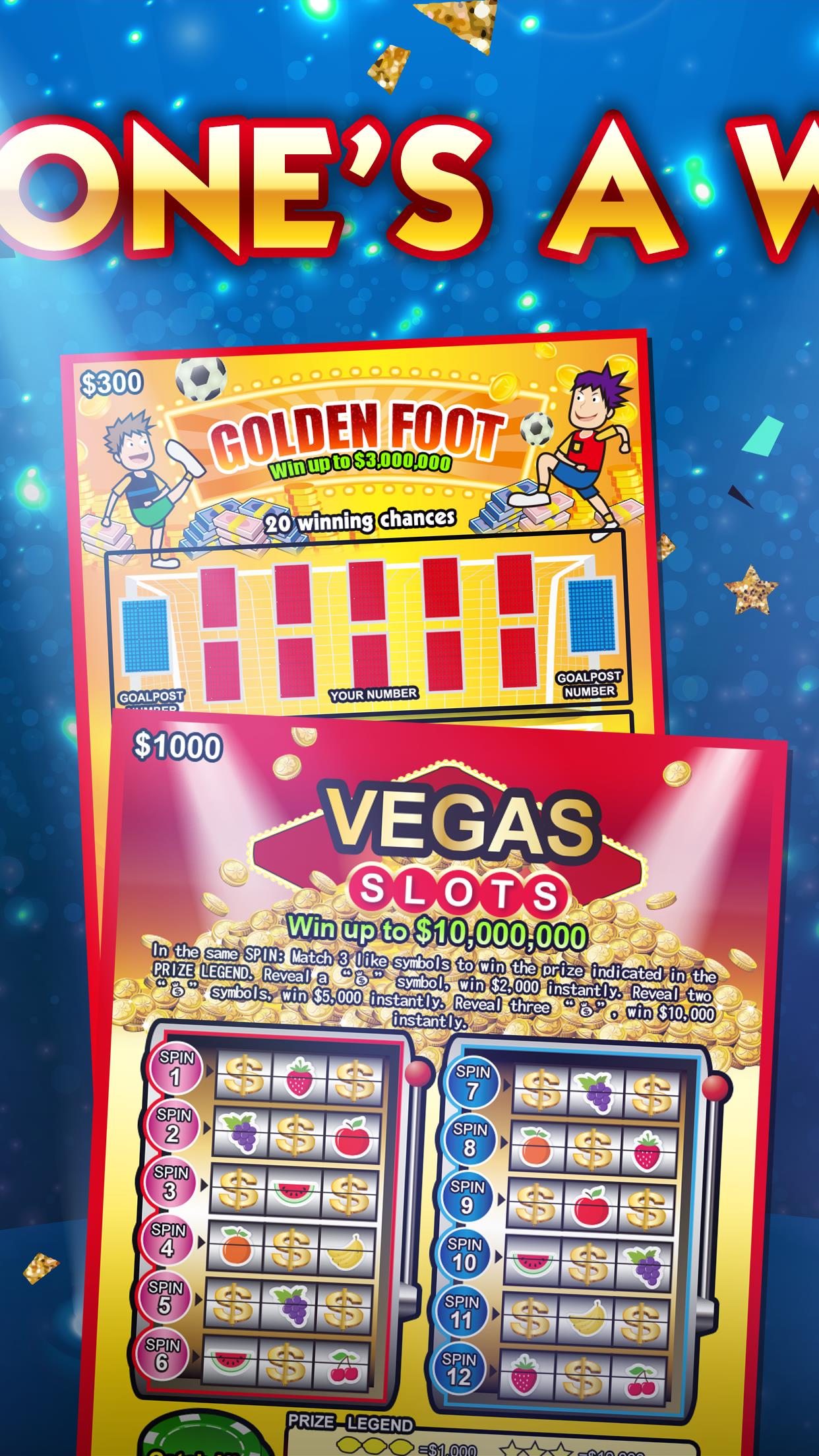 Lottery Scratch Off - Mahjong Tangkapan skrin 1