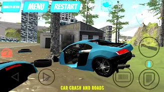 Car Crash And Roads スクリーンショット 0