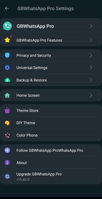 GB Whatsapp Pro v 17.85应用截图第0张