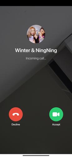 Aespa Call - Fake Video Call Скриншот 3