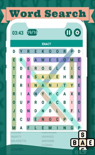 Schermata Classic Word Search Puzzle 0