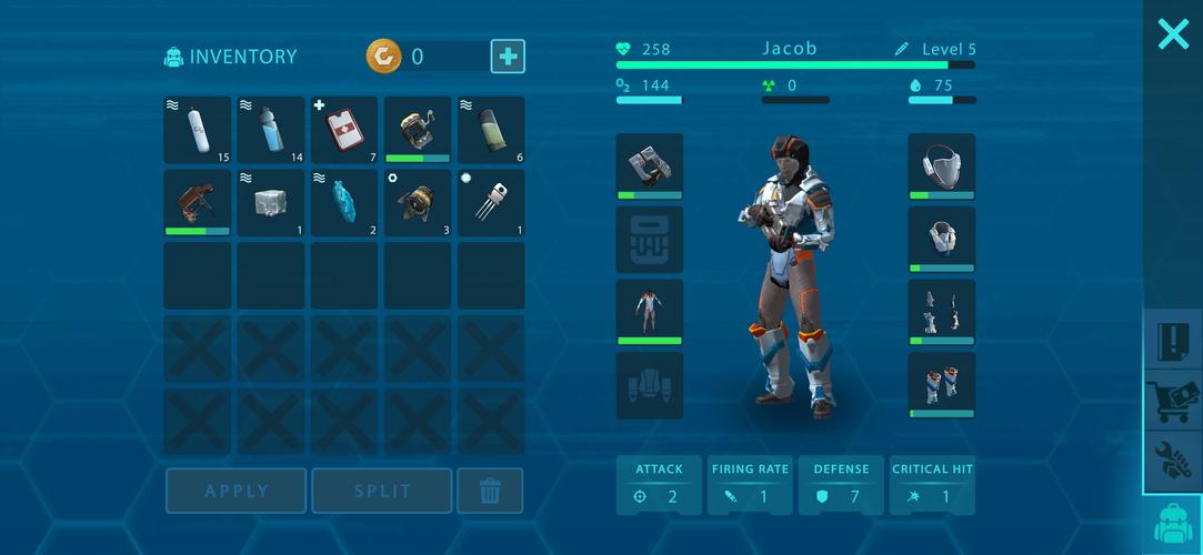 Space Stars: RPG Survival Pro Tangkapan skrin 0