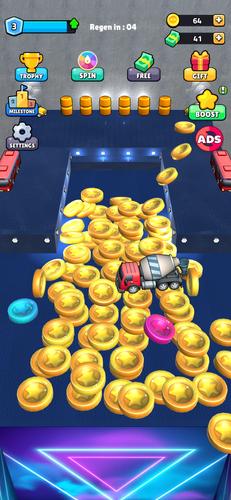 Coin Party Pusher ဖန်သားပြင်ဓာတ်ပုံ 1