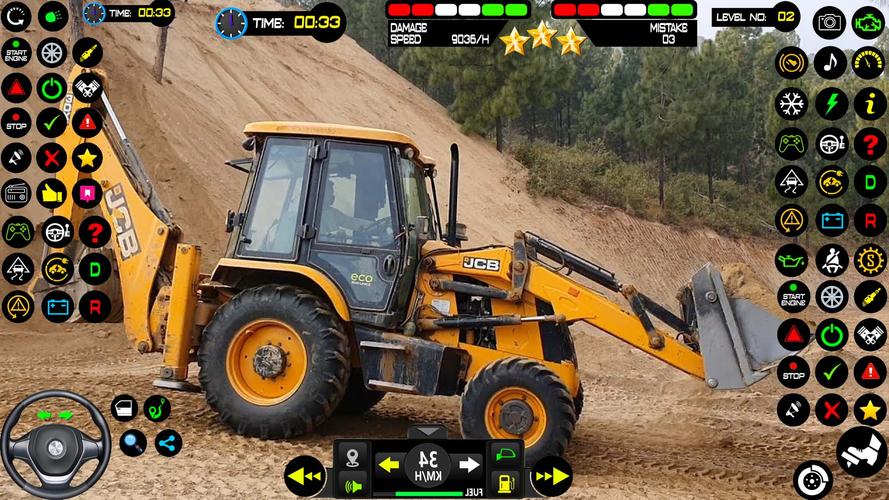Real Snow Excavator - JCB Capture d'écran 3