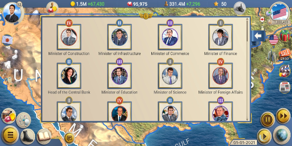MA 2 – President Simulator スクリーンショット 1