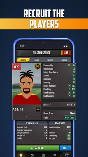 Ultimate College Football HC應用截圖第1張