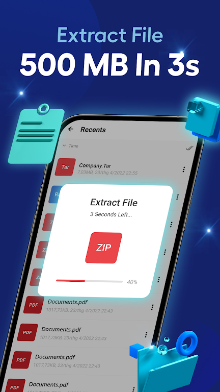 Pro 7-Zip, Unzip Rar Extractor Captura de pantalla 0