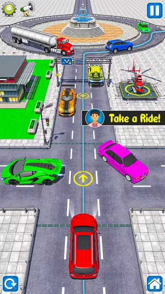 Pick Me Up Car Simulator স্ক্রিনশট 1