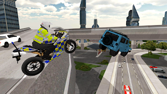 Police Motorbike Simulator 3D Zrzut ekranu 3