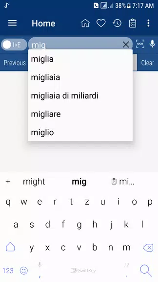 English Italian Dictionary Screenshot 3