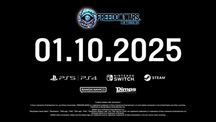 Freedom Wars Remastered Release Date and Time