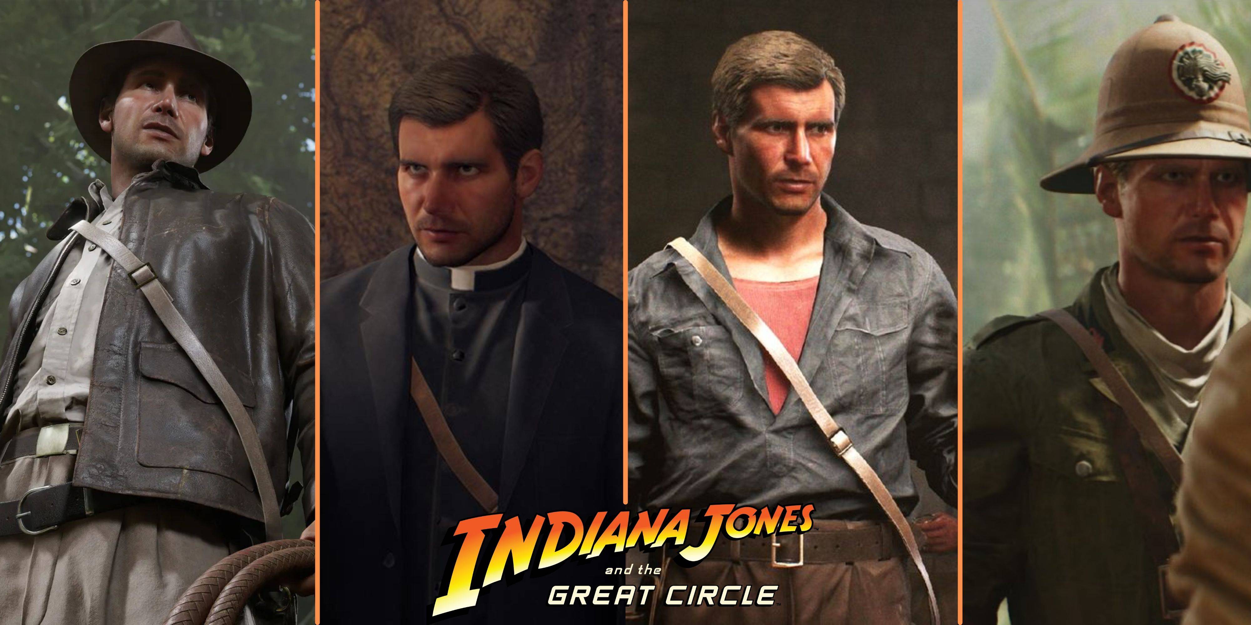 Tutte le posizioni delle uniformi/travestimenti in Indiana Jones e The Great Circle