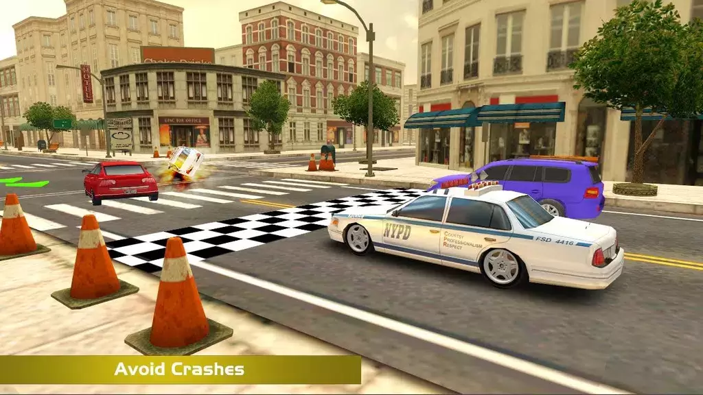 Police Car Sim Ảnh chụp màn hình 2