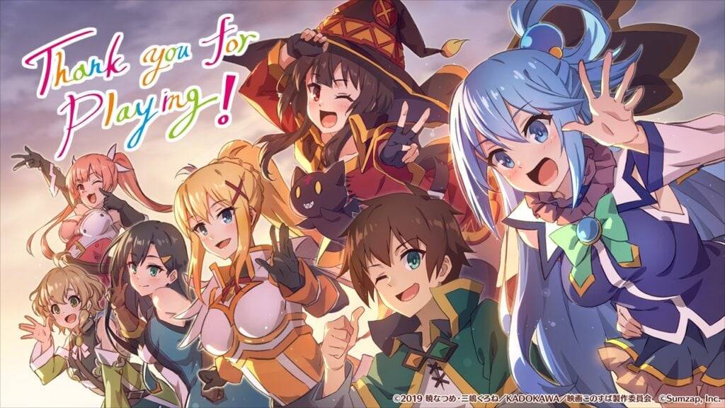 Konosuba: Fantastic Days Global -versie wordt uitgeschakeld, krijgt het een offline versie?