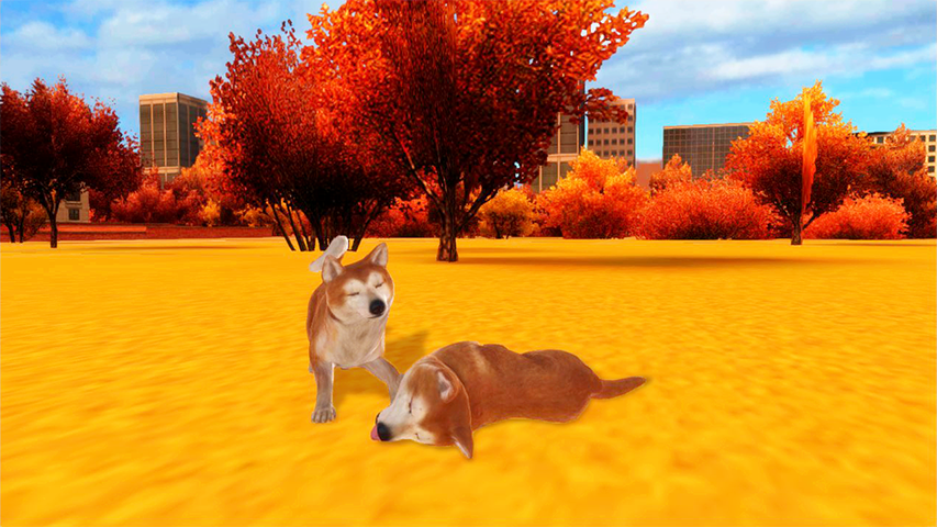 Akita Dog Simulator Ảnh chụp màn hình 0