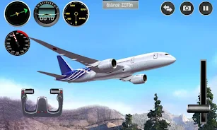 Plane Simulator 3D Tangkapan skrin 2