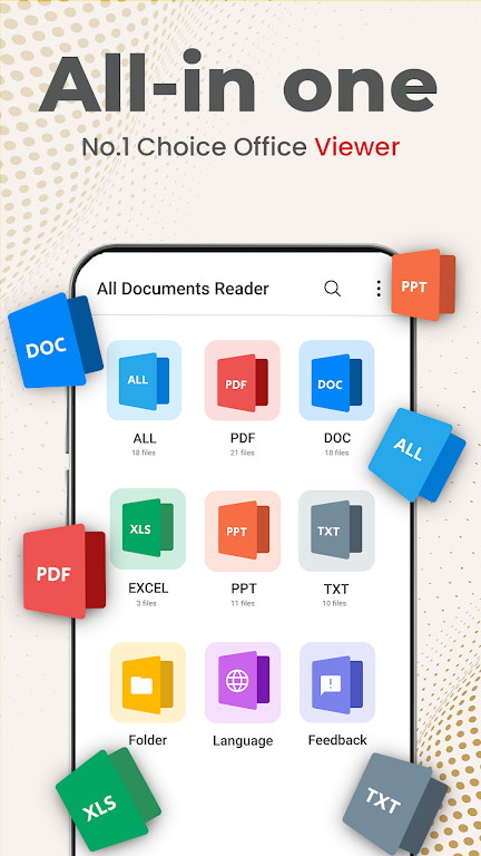 All Document Reader PDF Reader Capture d'écran 0